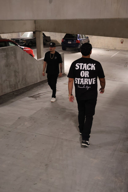 STACK OR STARVE TEE
