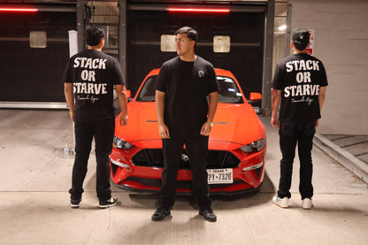 STACK OR STARVE TEE